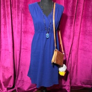 Cobalt Blue Shift Dress
